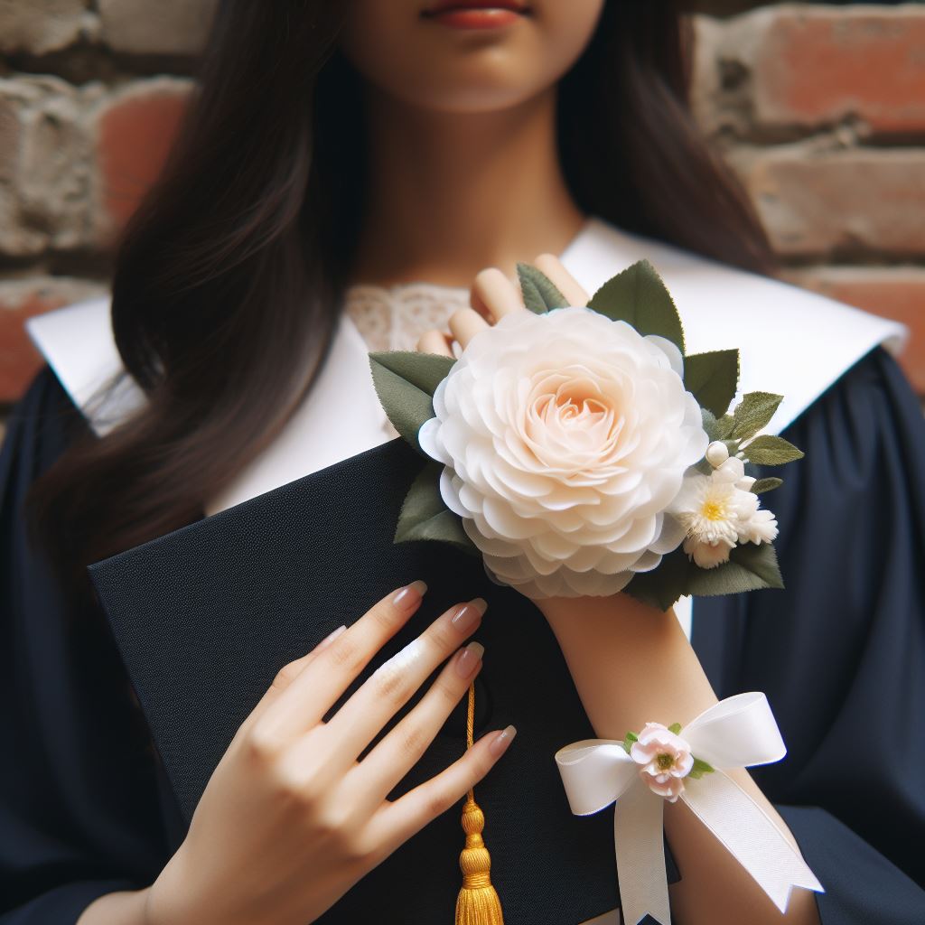 卒業式で胸につける花の意味と選び方